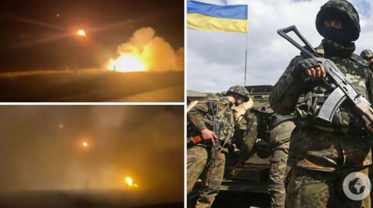 Українська артилерія успішно працює по позиціях ворога: видовищне відео