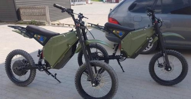 Українська армія отримала партію електромотоциклів