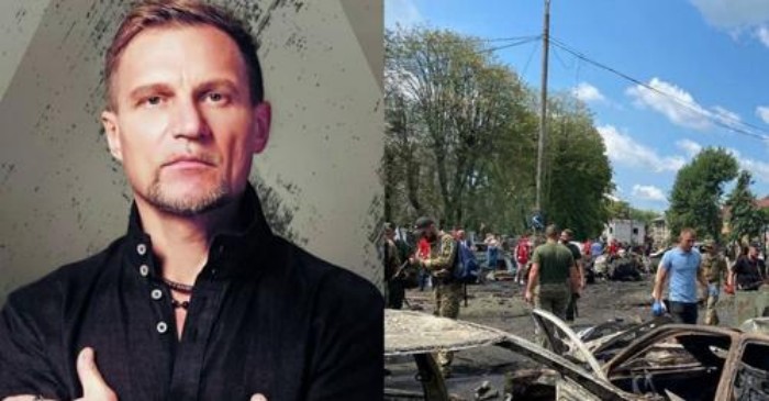 Врятувало 10 хвилин: Олег Скрипка їхав на зустріч у центр Вінниці, куди влучила ворожа ракета