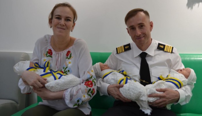 У день народження головнокомандувача ЗСУ у сім’ї військових народилась трійня: всім дали символічні імена