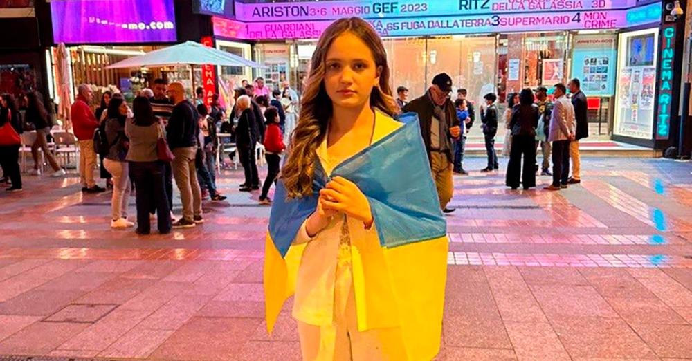 13-річна українка відмовилася співати на конкурсі в Італії через росіян: відео потужної промови