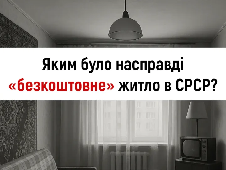 Убогі та тісні: як виглядали “безкоштовні” квартири в СРСР