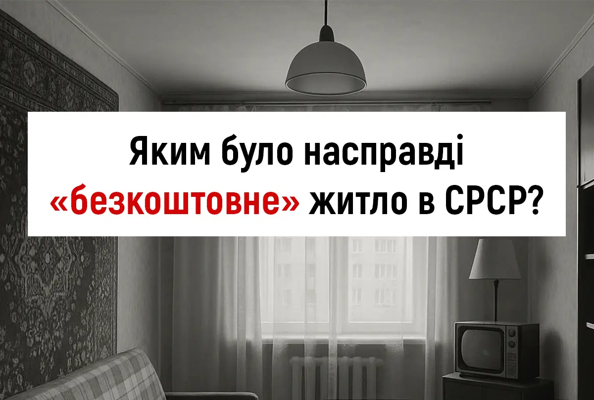 Убогі та тісні: як виглядали “безкоштовні” квартири в СРСР