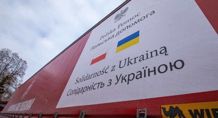 До України прибуло близько 280 тонн гуманітарної допомоги від Польщі (фото, відео)