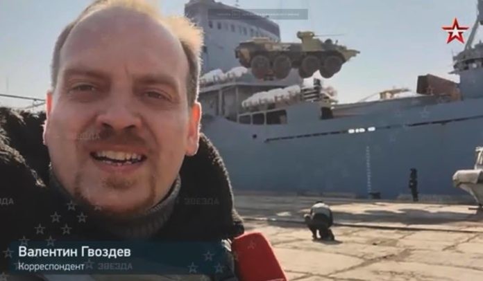 Держприкордонслужба повідомила ім’я російського журналіста, який допоміг потопити корабель окупантів (відео)