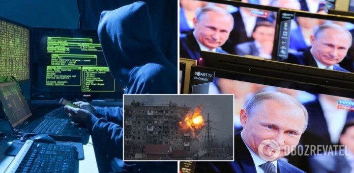 Хакери зламали російські телеканали та показали правду про війну в Україні