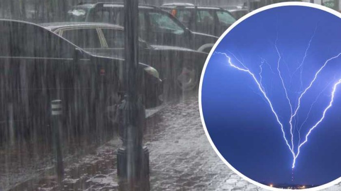Град, грози й штормове попередження: які області України накриють потужні зливи
