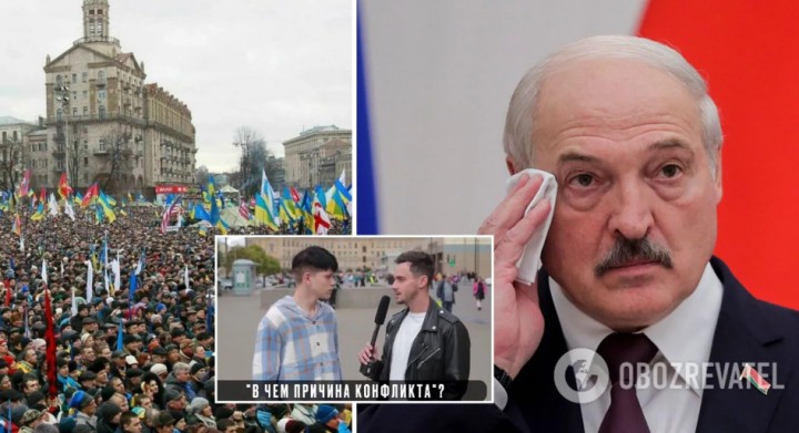 Лукашенко – президент України і Остап Бендер на Майдані: російська молодь блиснула знаннями про причини війни в Україні. Відео