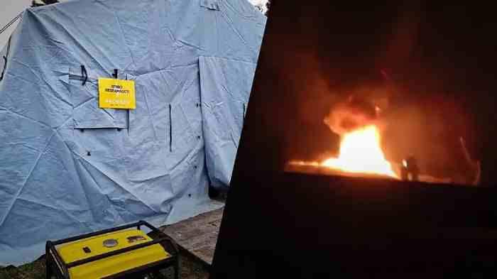 Пожежа начебто у Пункті незламності в Києві: у ДСНС спростували інцидент
