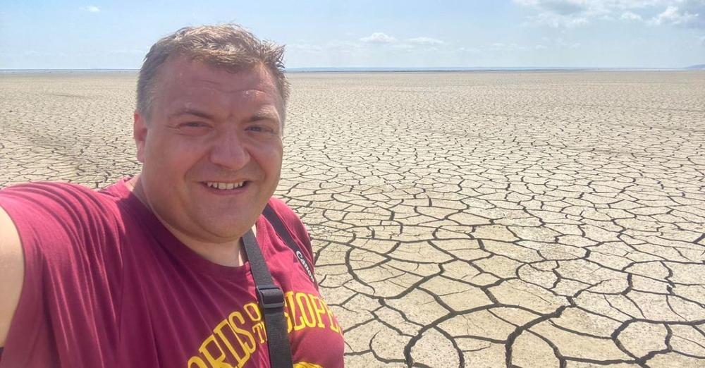 Каховське водосховище перетворилося на пустелю: журналіст показав шокувальне фото