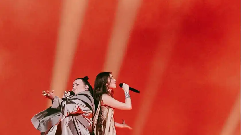 Люди це просто фантастика! Гляньте, що відбулося вкінці виступу під час фіналу Євробачення-2024 де співали Аlyona Аlyona & Jerry Heil . Відео