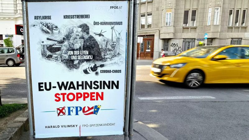 В Австрії з’явилися плакати проти допомоги Україні
