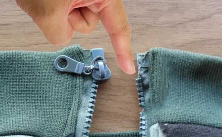Як швидко полагодити блискавку на одязі. І не треба нести в ремонт