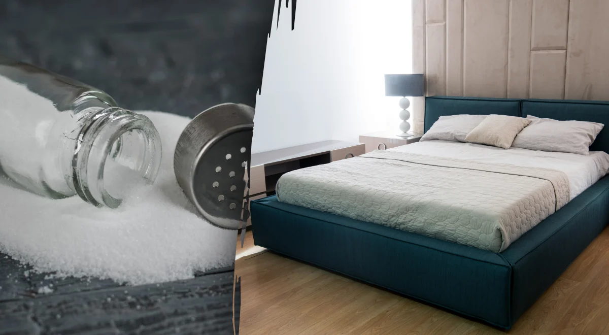 Чому багато господарів тримають під ліжком сіль, та яку саме користь вона приносить