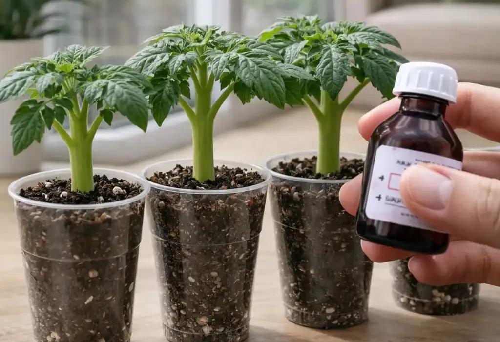 1 крапля — і розсада більше не витягується! Просте підживлення, яке реально працює