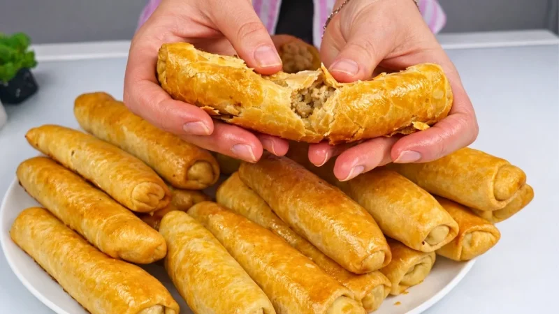 Пиріжки “Від Валі” — ніхто не вірить, з чого вони! хрусткі пиріжки без дріжджів за 1 хвилину