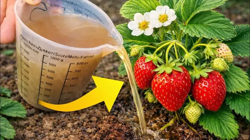Підживлюйте свою полуницю так навесні — і вона дасть шикарний урожай! Практично безкоштовно