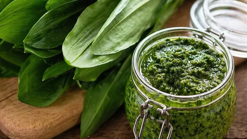 Сезон черемші в розпалі: масло, майонез і песто з диким часником за 15 хвилин