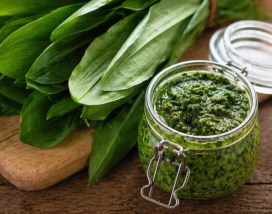 Сезон черемші в розпалі: масло, майонез і песто з диким часником за 15 хвилин