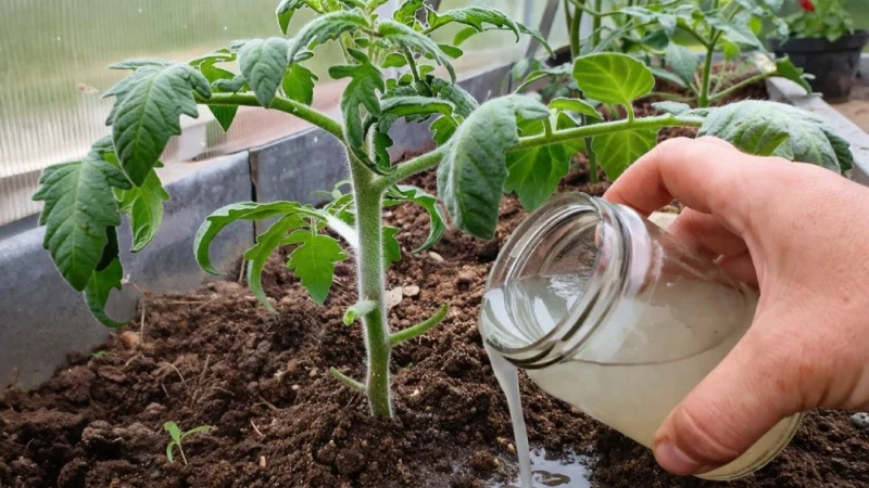 Перше підживлення томатів після пікіровки: яке саме добриво вносити та коли