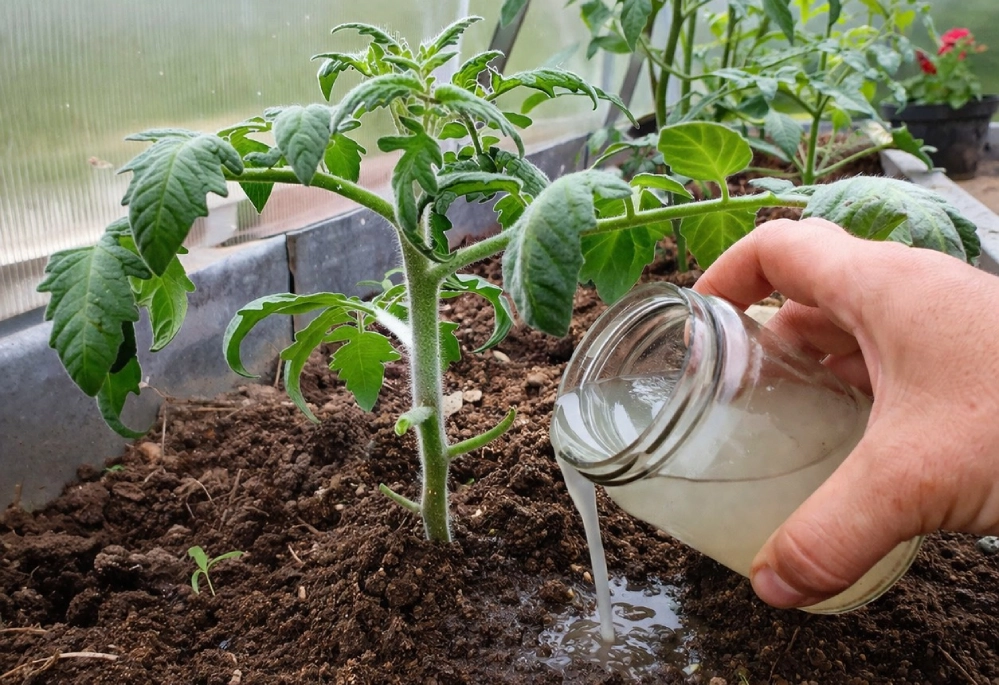Перше підживлення томатів після пікіровки: яке саме добриво вносити та коли
