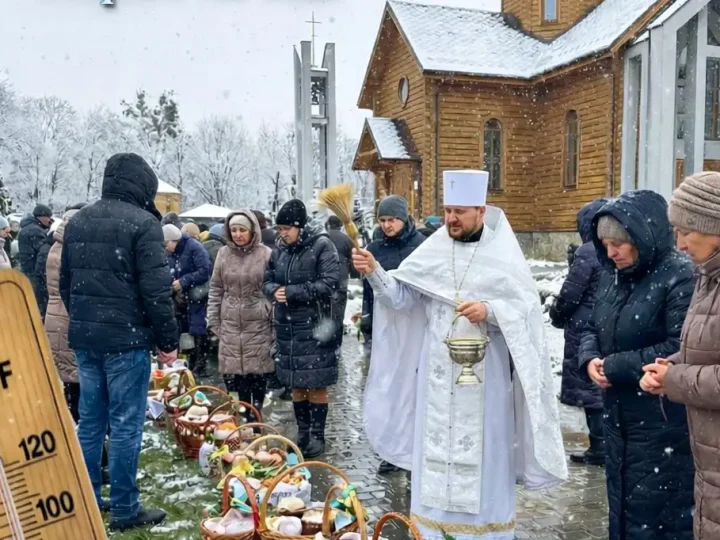 На Великдень в Україні різко похолодає: 10–12 квітня очікуються снігопади та мороз