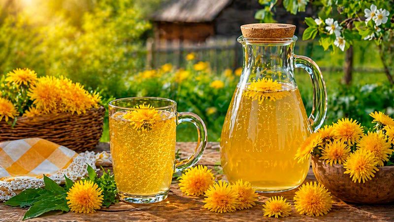 Квас із квітів кульбаби: У сезон готую по 100 пляшок — і все одно не вистачає!