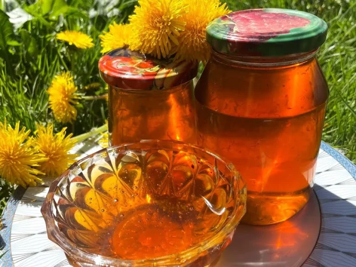Мед із кульбаби! 400 квітів кульбаби та 1 кг цукру — справжня вітамінна бомба: покроковий рецепт