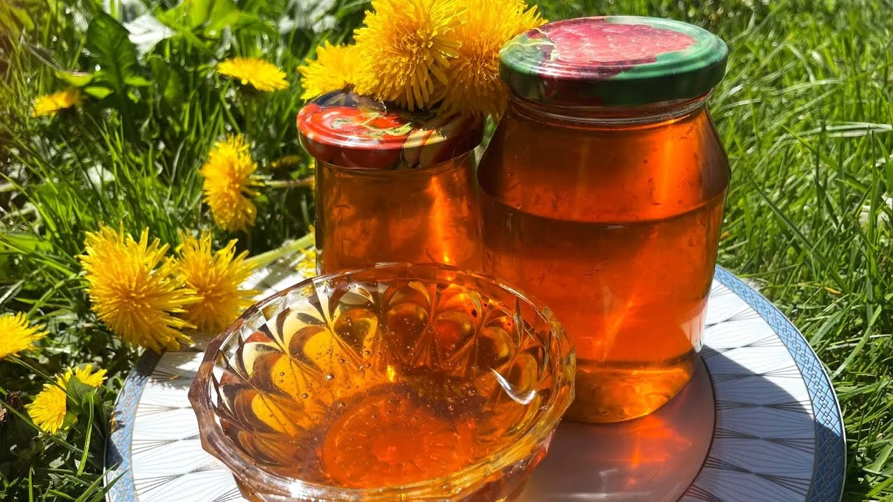 Мед із кульбаби! 400 квітів кульбаби та 1 кг цукру — справжня вітамінна бомба: покроковий рецепт