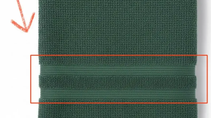 Навіщо на рушниках роблять ці смуги: деталь, яка впливає на знос, форму і навіть сушіння