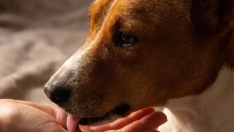 Чому собака облизує руки: що це означає і як правильно реагувати