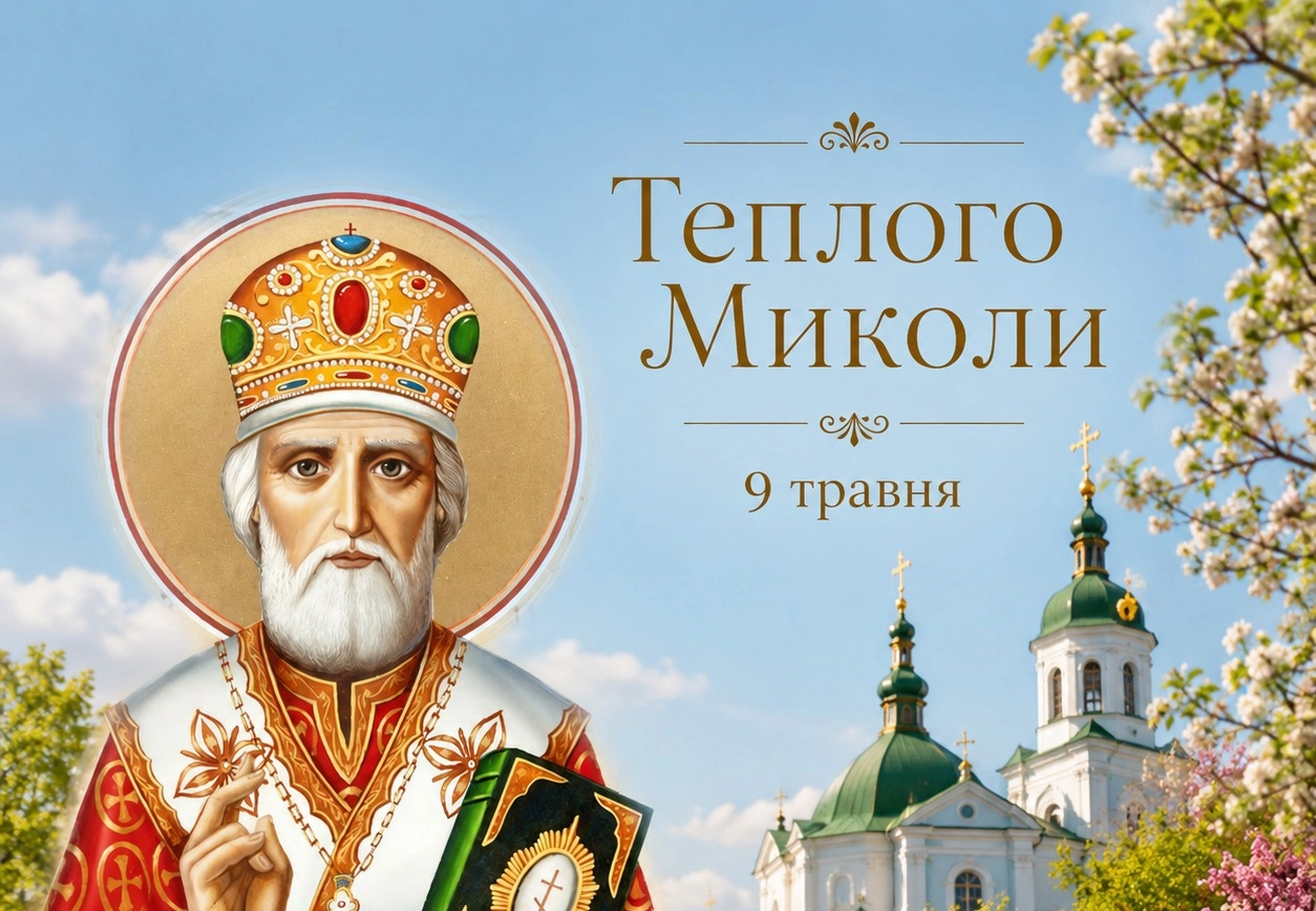 День Літнього Миколая — 9 травня. Що варто зробити в це свято
