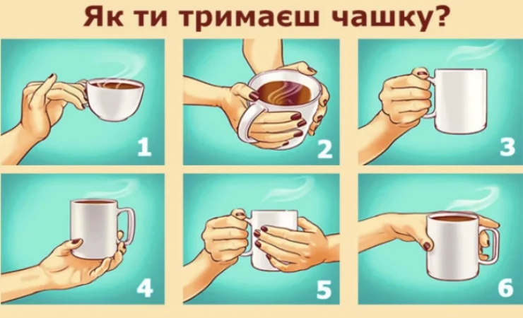 Що може розповісти про характер людини звичайна чашка чаю