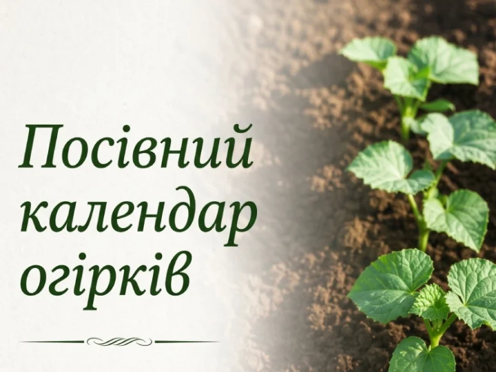 Коли сіяти огірки у відкритий ґрунт у травні 2026, щоб збирати врожай усе літо