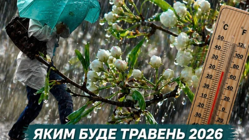 Не поспішайте садити: погода в травні 2026 підкине несподіванку