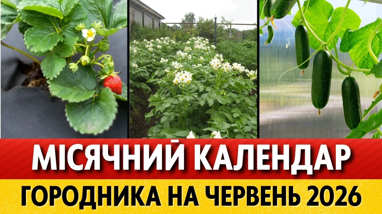 Червень 2026 на городі: коли сіяти, садити і відпочивати, щоб отримати щедрий урожай (місячний календар для України)
