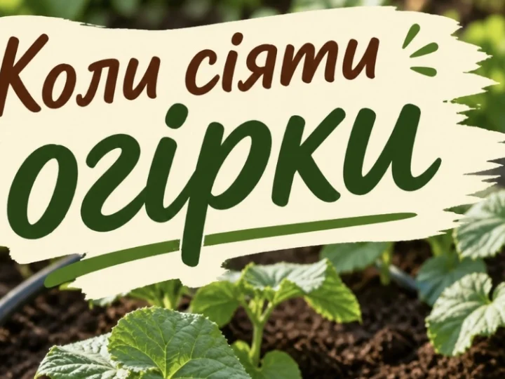 Посадка огірків за місячним календарем. Будуть радувати врожаєм до осені