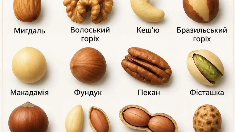 Оберіть горіх і дізнайтеся, хто ви — ледар чи трудоголік