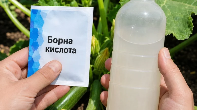Кабачки почали рости вдвічі швидше після цієї підживи