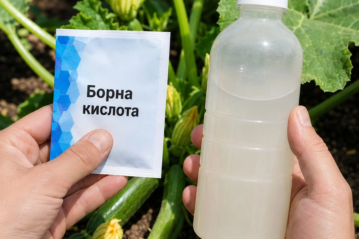 Кабачки почали рости вдвічі швидше після цієї підживи