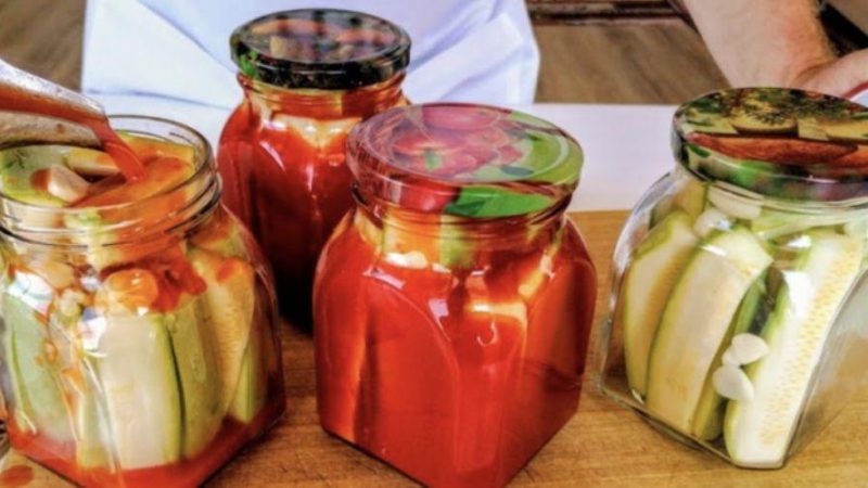 Будете просити КАБАЧКИ у сусідів, щоб приготувати їх побільше! Кабачки з кетчупом на зиму