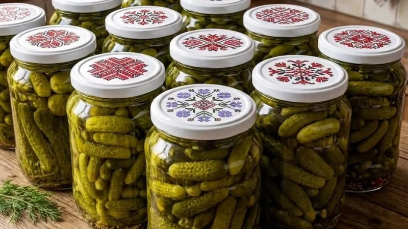Огірки по-болгарськи на зиму — хрусткі, ароматні та неймовірно смачні