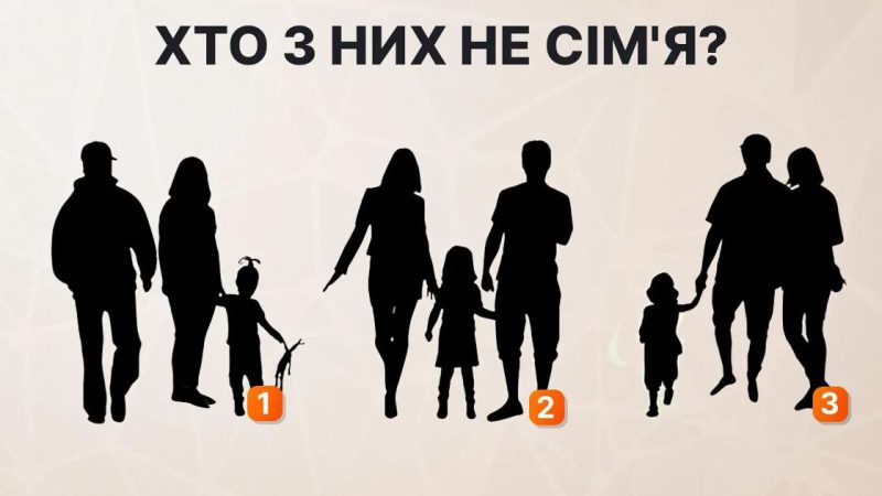 Хто з них не сім’я: як твоє дитинство вплинуло на твоє сприйняття сім’ї? Психологічний тест розкриє правду