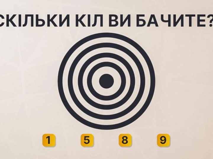 Скільки кіл ти бачиш на картинці: головоломка, яку потрібно вирішити за 5 секунд