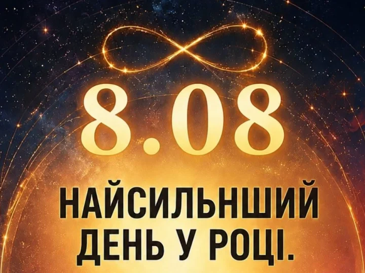 Сьогодні 8.08 — особливий день сили! Загадайте ці 8 бажань, поки день не закінчився