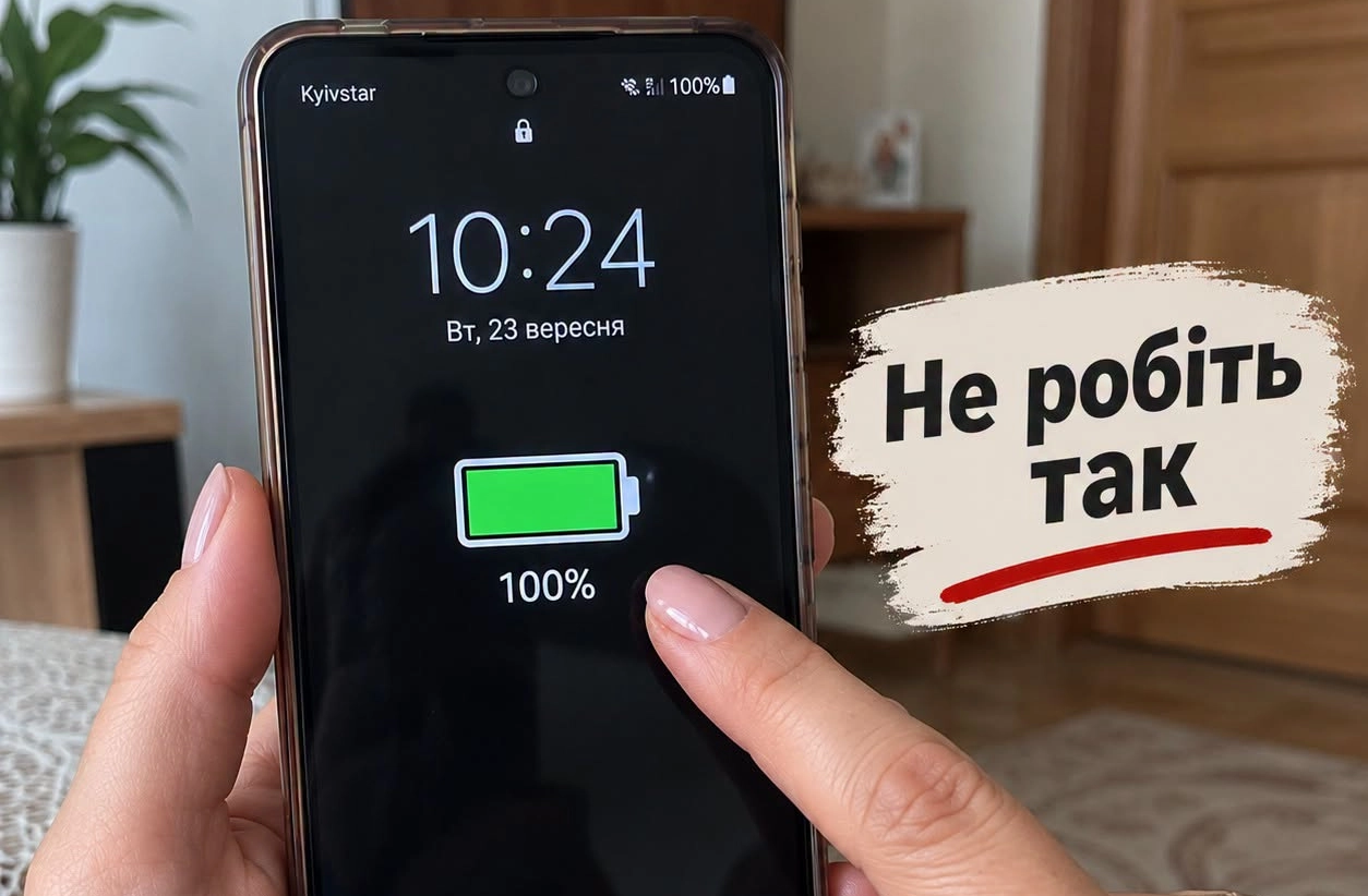 Телефон ледве доживає до вечора? Ось як правильно заряджати смартфон, щоб батарея довше тримала заряд