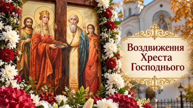 14 вересня — Воздвиження Хреста Господнього: що варто зробити цього дня, а від чого краще відмовитися