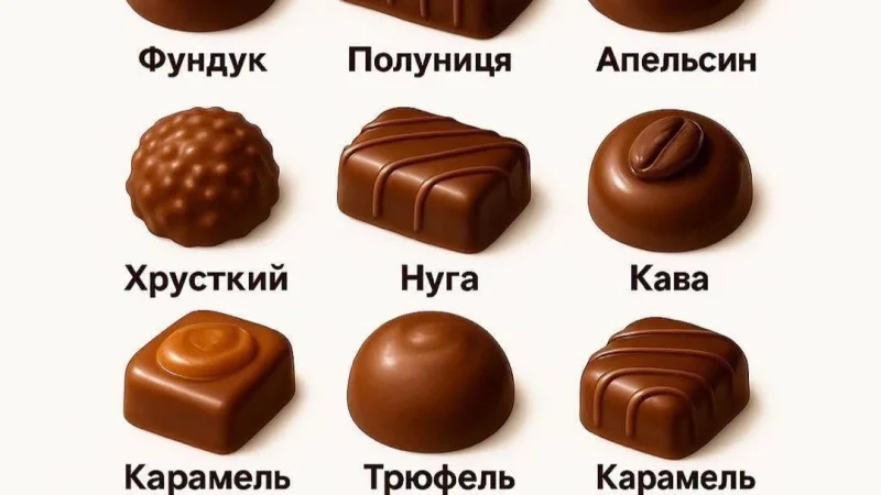 Який шоколад ти обереш? Це розкриє твої особисті особливості